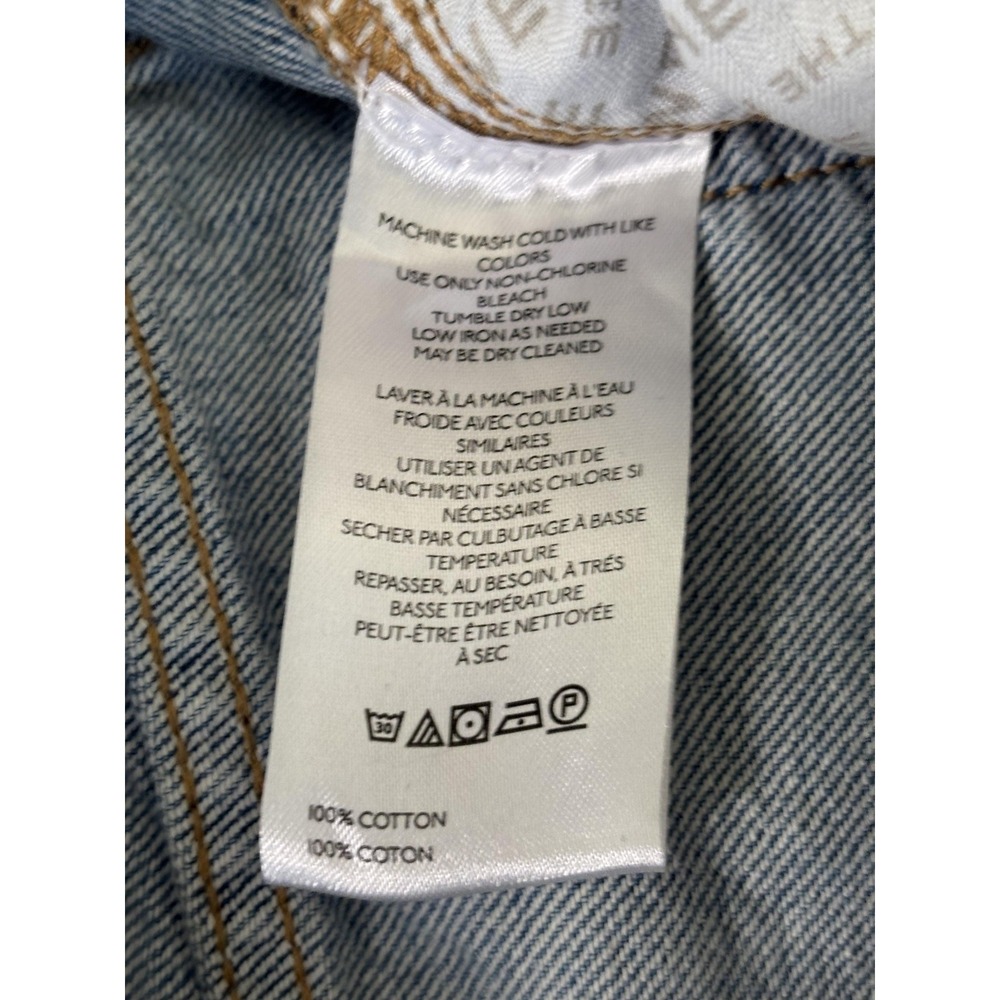 We The Free Jeans Womens‎ 27 Aster Blue Light Wash High Rise Straight Denim - Picture 7 of 10